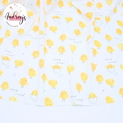 Chickies | Cotton Interlock Jersey Fabric | 185cm Wide