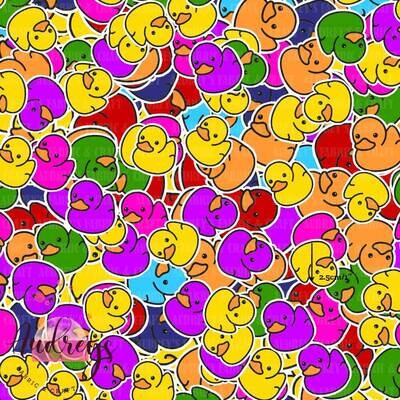 Rubber Duckies, Rainbow | PRE-ORDER | Choose Your Own Base