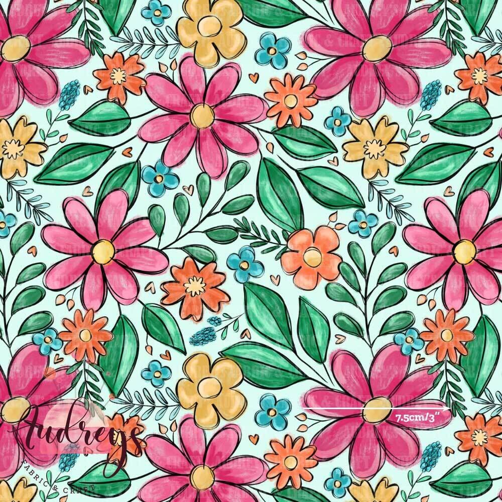 Summer | Digital-Print Cotton Woven | 145cm wide