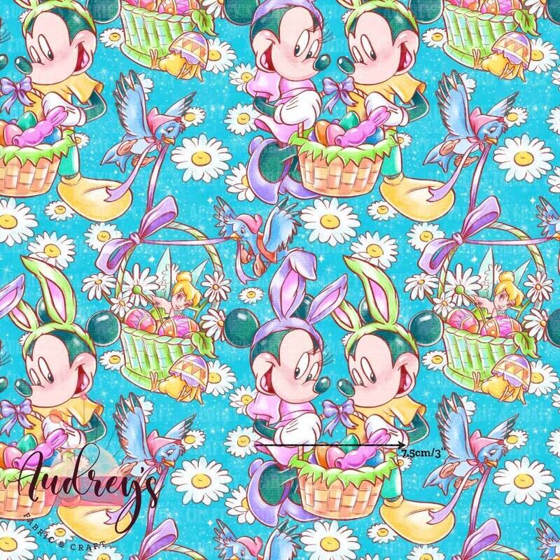 Magical Easter | Digital-Print Cotton Lycra 240gsm | 150cm wide