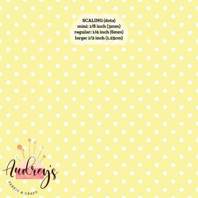 Polka Dot 010 | PRE-ORDER | Choose Your Own Base