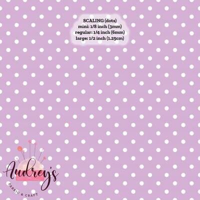 Polka Dot 054 | PRE-ORDER | Choose Your Own Base