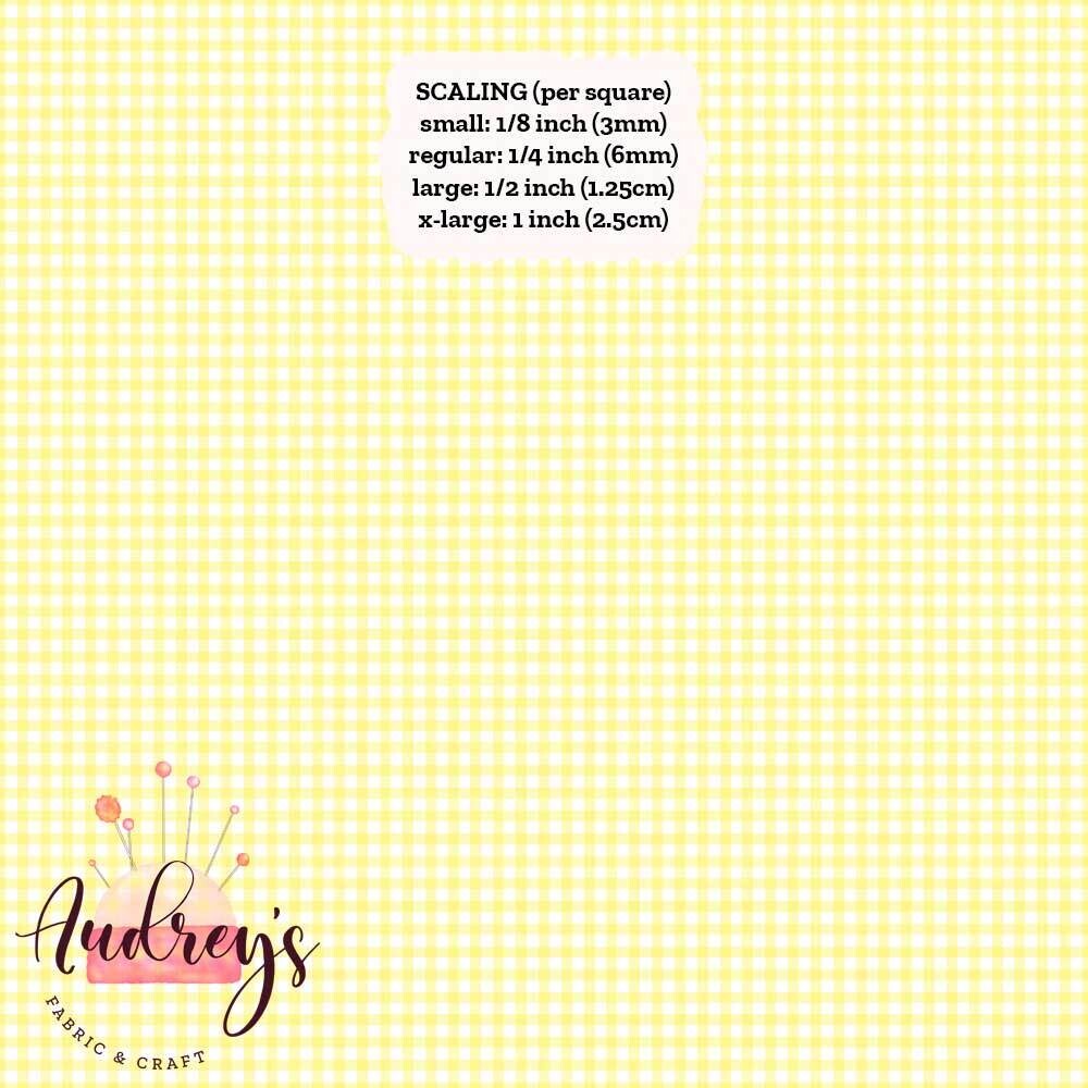 Gingham 001 | PRE-ORDER | Choose Your Own Base