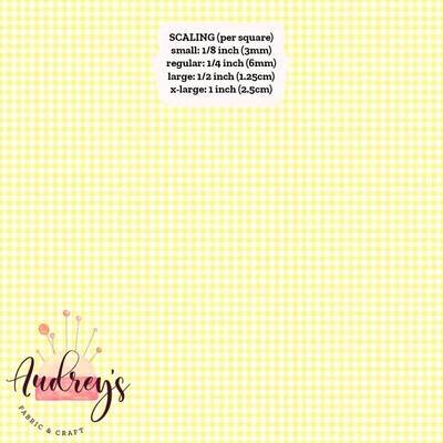 Gingham 001 | PRE-ORDER | Choose Your Own Base