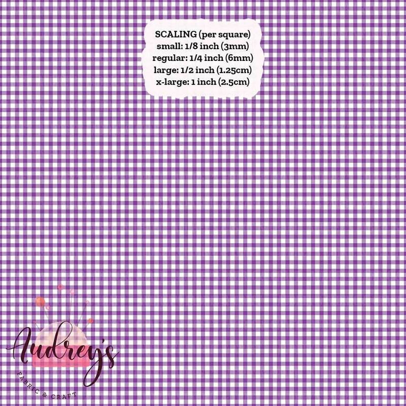 Gingham 051 | PRE-ORDER | Choose Your Own Base