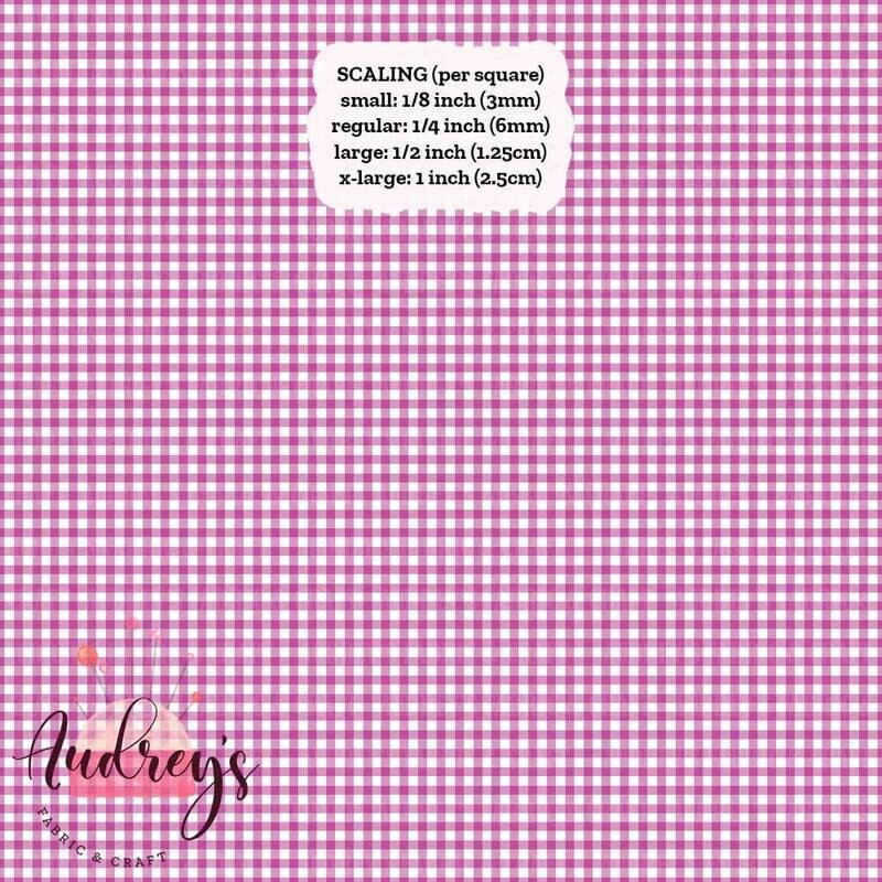 Gingham 059 | PRE-ORDER | Choose Your Own Base