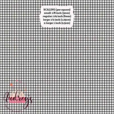 Gingham 095 | PRE-ORDER | Choose Your Own Base