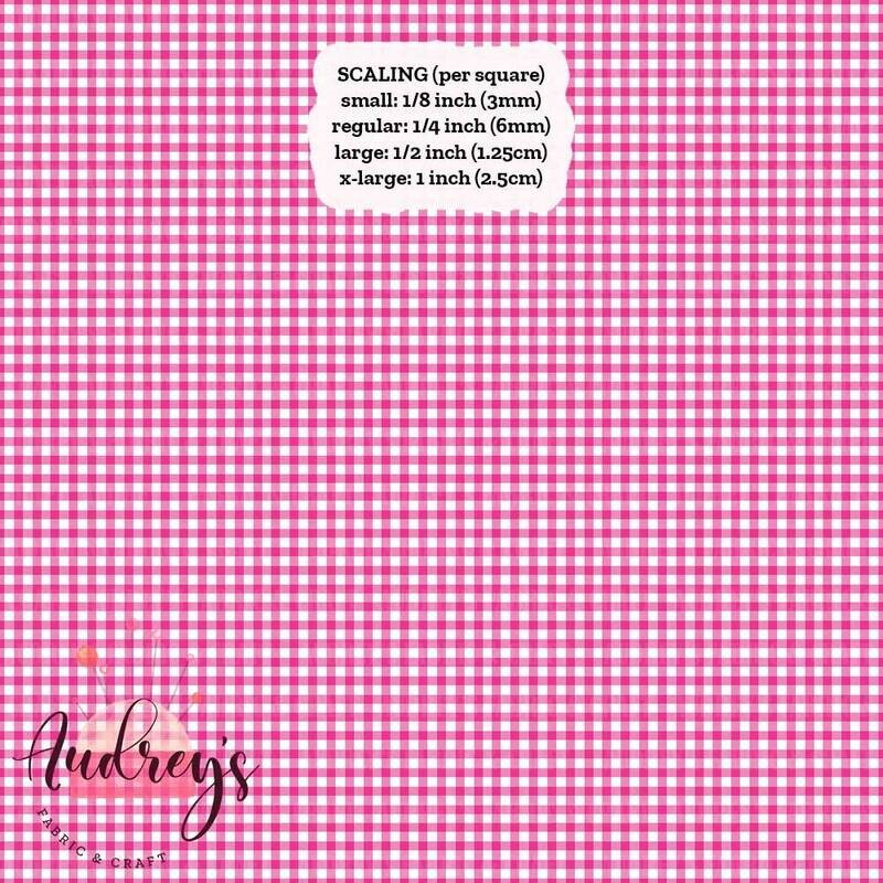 Gingham 063 | PRE-ORDER | Choose Your Own Base