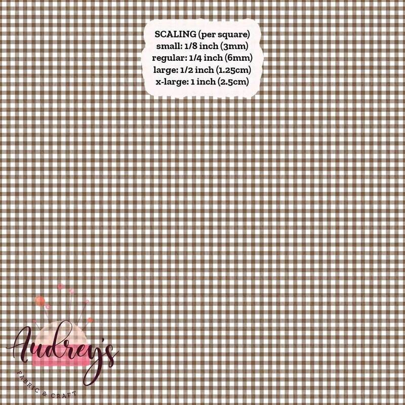 Gingham 089 | PRE-ORDER | Choose Your Own Base