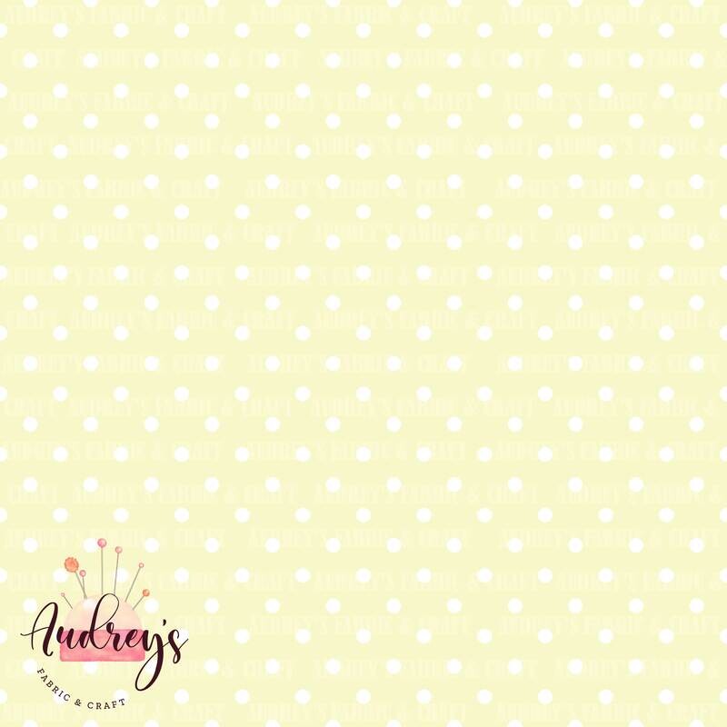 Polka Dot, Pastel Lemon | PRE-ORDER | Choose Your Own Base