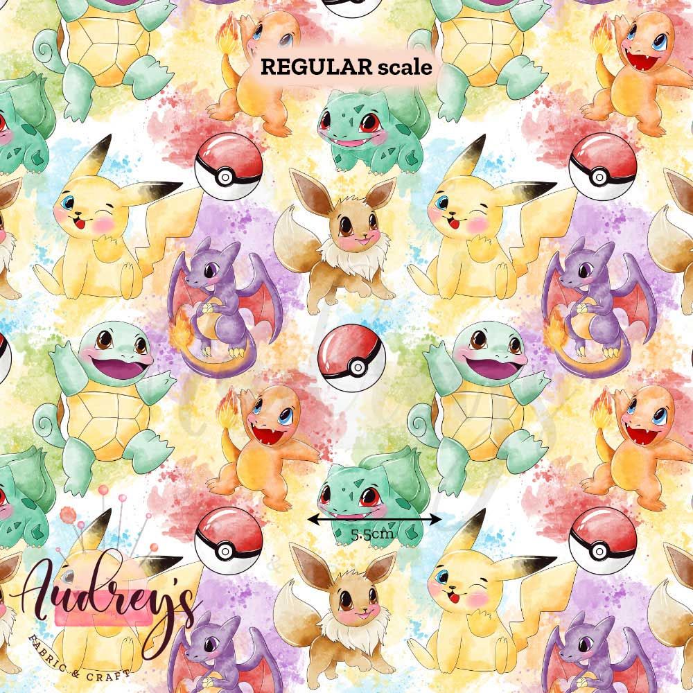 Pokemon Cute Watercolour | PRE-ORDER | Choose Your Own Base