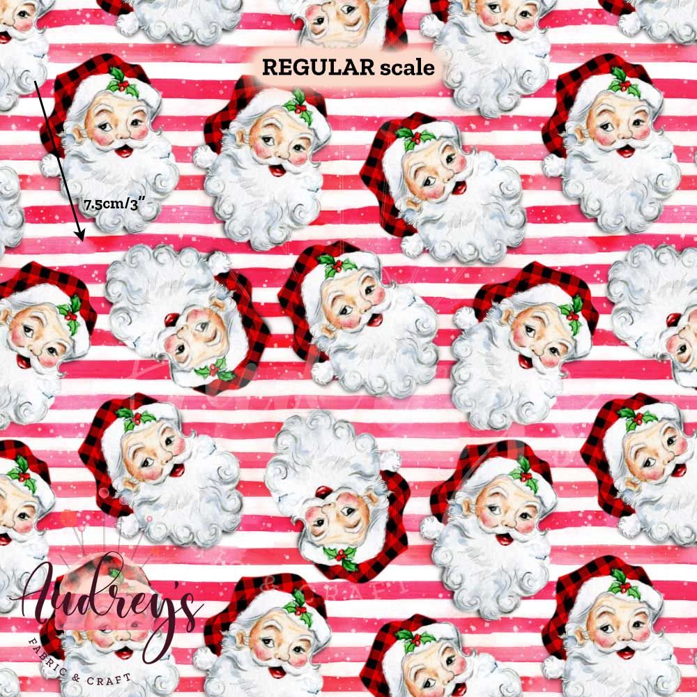 Xmas Santa Stripes | PRE-ORDER | Choose Your Own Base