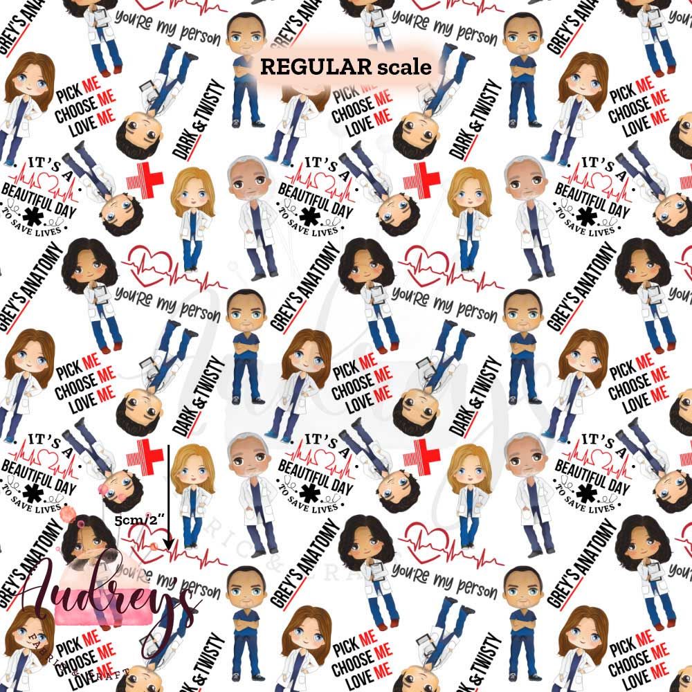 Grey&#39;s, Characters Toss | PRE-ORDER | Choose Your Own Base