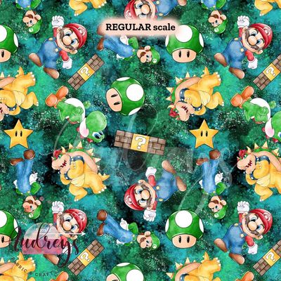 Mario, Green Toss | PRE-ORDER | Choose Your Own Base