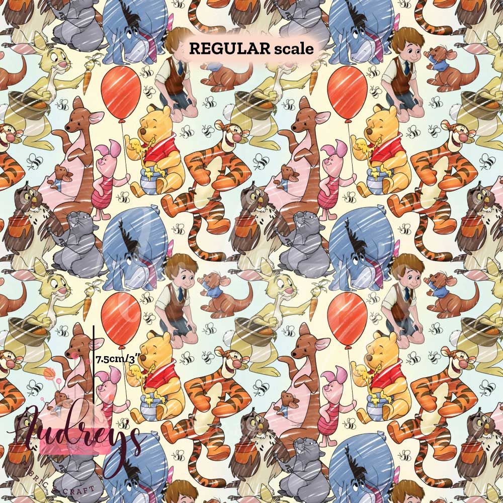 Winnie the Pooh, Sketch | PRE-ORDER | Choose Your Own Base