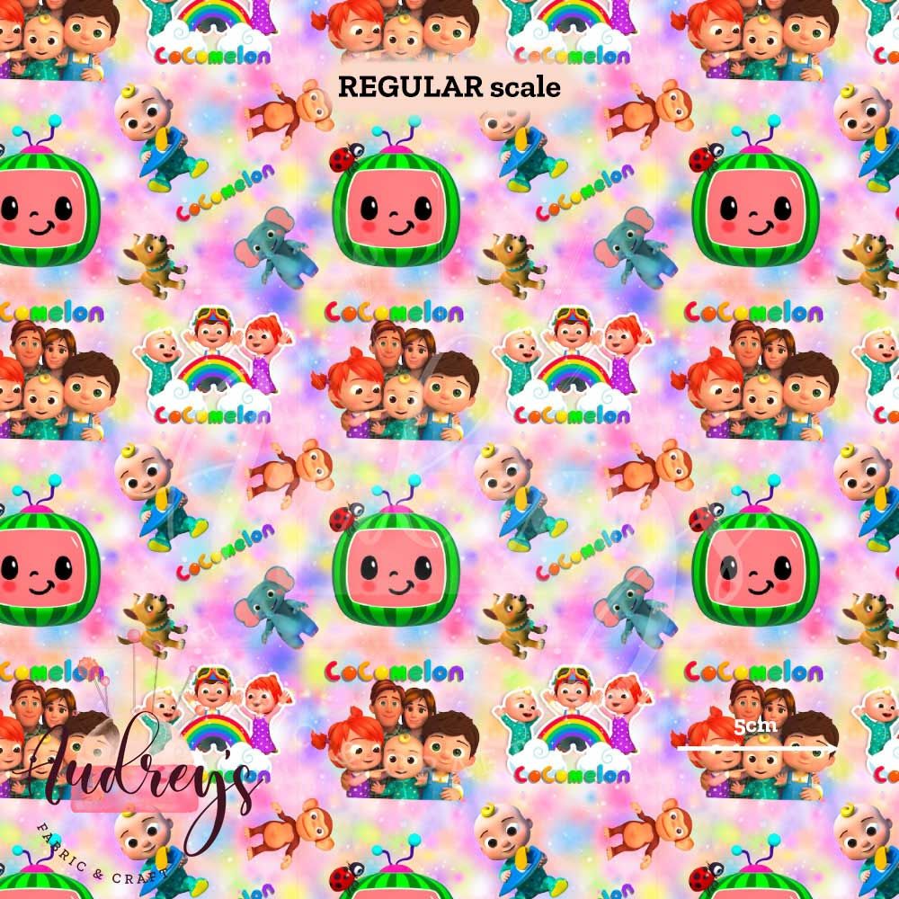 Cocomelon Pink Toss | PRE-ORDER | Choose Your Own Base