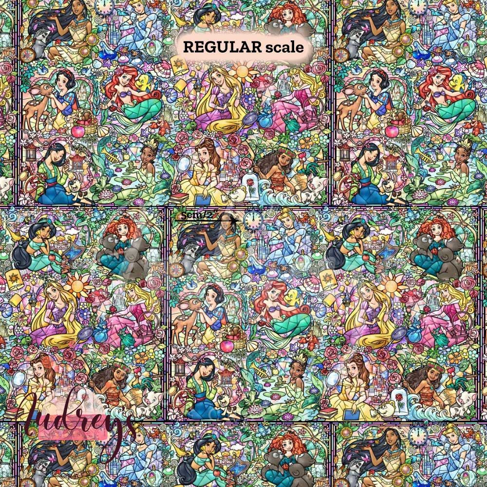 Princesses, Stained Glass | PRE-ORDER | Choose Your Own Base