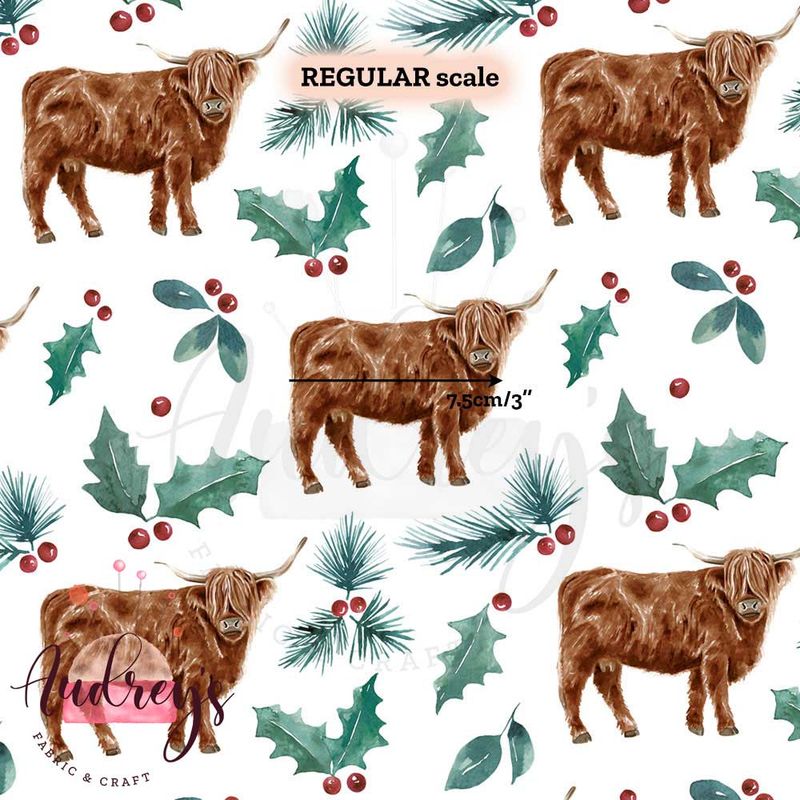 Xmas Highland Cows | PRE-ORDER | Choose Your Own Base