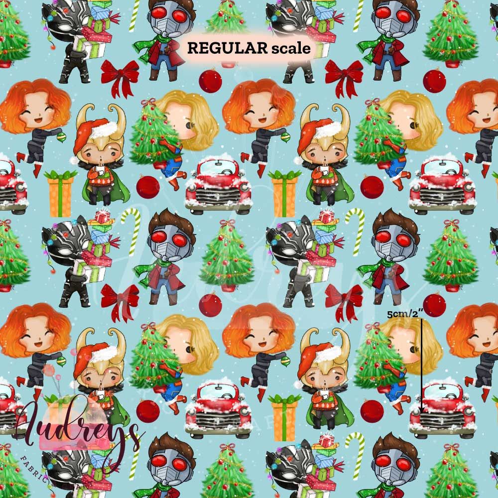 Superheroes Xmas Kawaii | PRE-ORDER | Choose Your Own Base