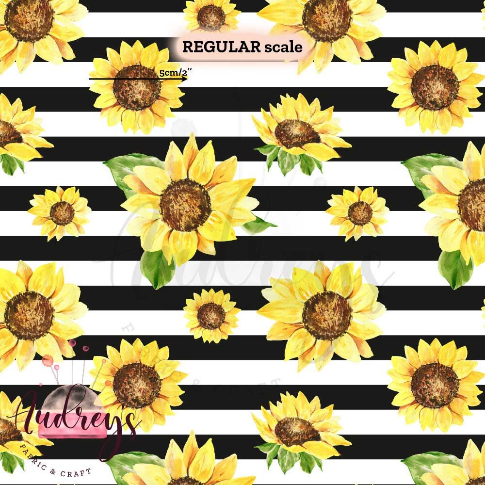 Sunflower Stripes | PRE-ORDER | Choose Your Own Base