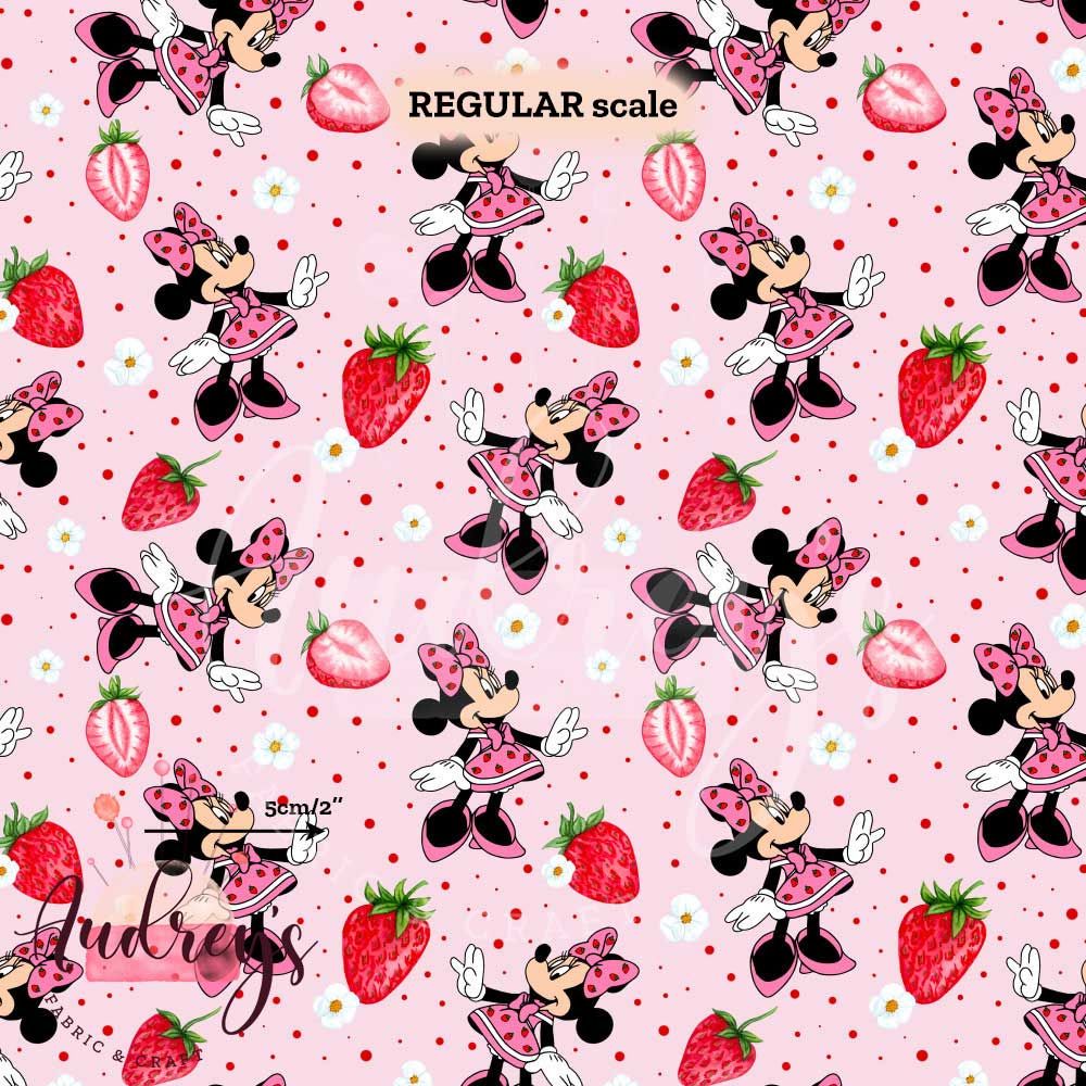 Minnie, Strawberries | PRE-ORDER | Choose Your Own Base