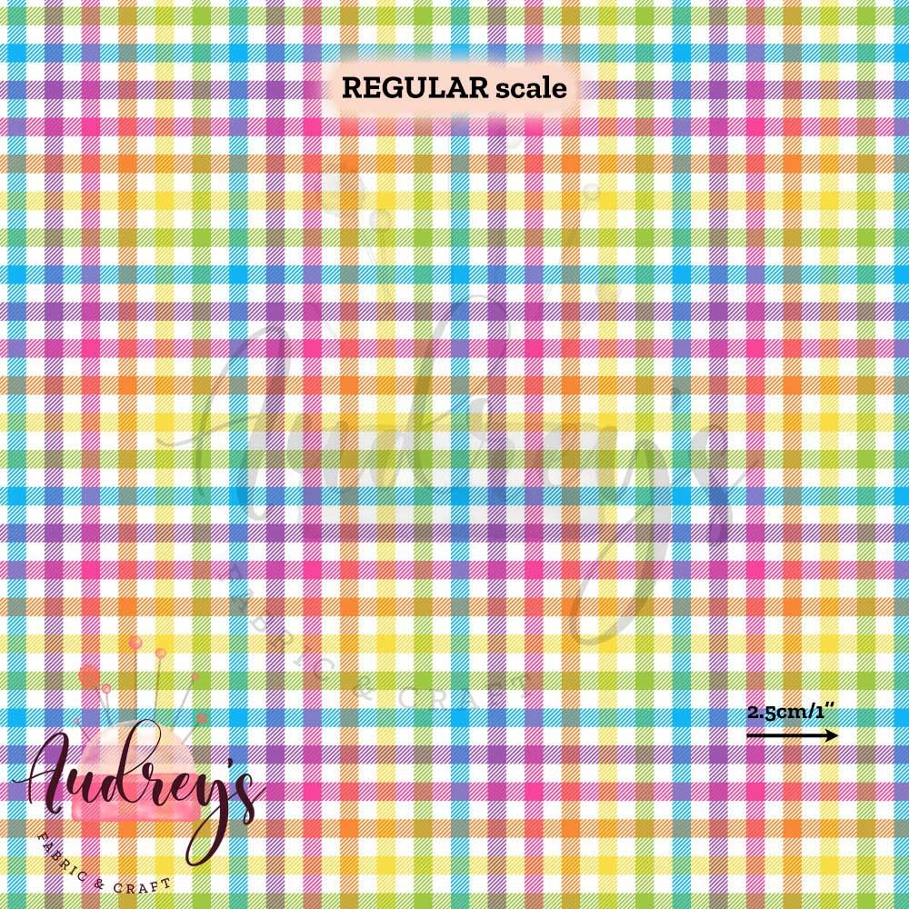 Rainbow Gingham | PRE-ORDER | Choose Your Own Base