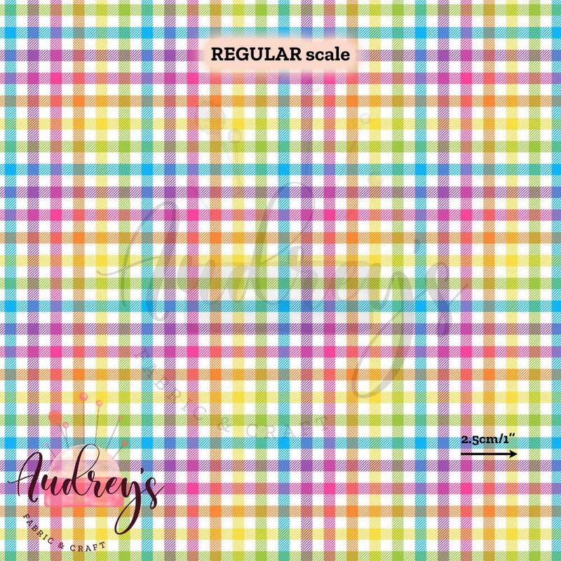 Rainbow Gingham | PRE-ORDER | Choose Your Own Base