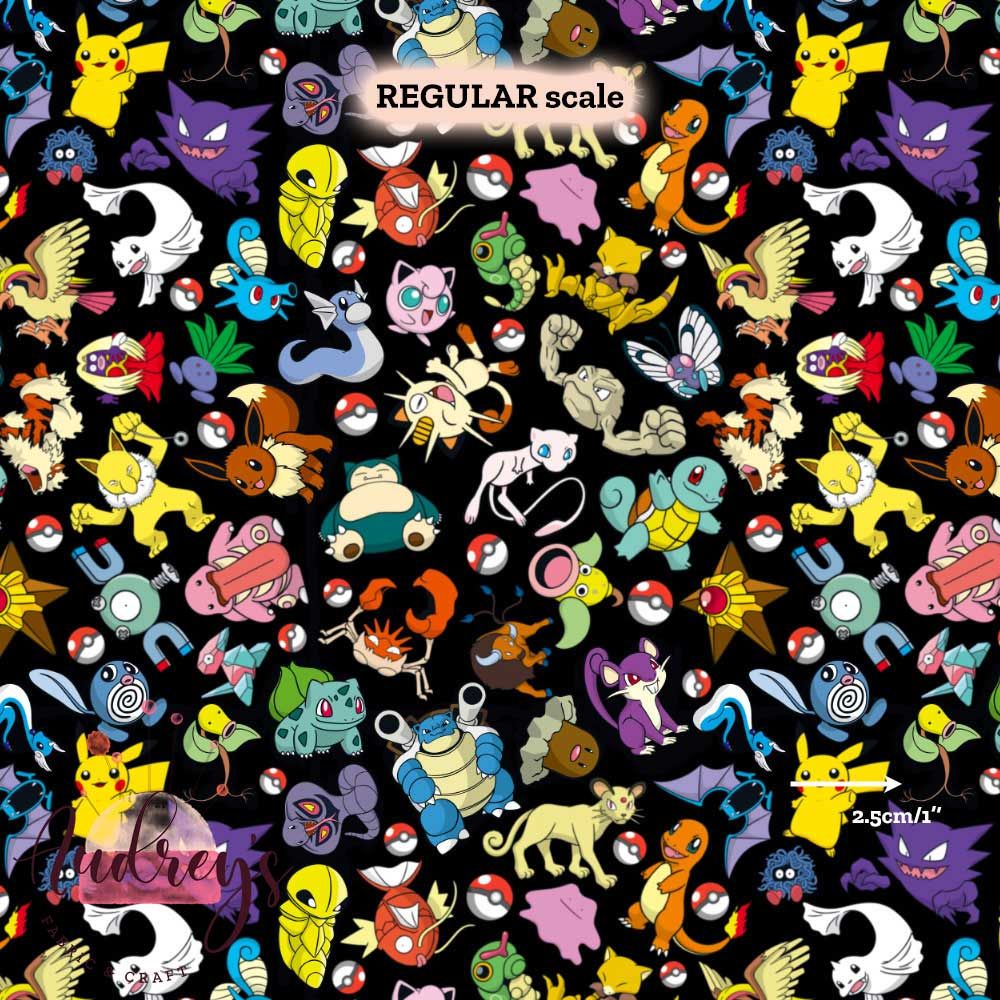 Pokemon Characters Allover | PRE-ORDER | Choose Your Own Base