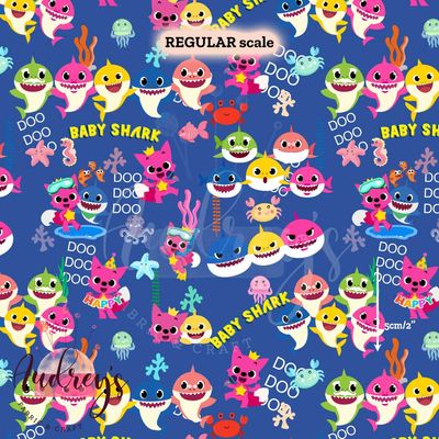 Baby Shark Navy | PRE-ORDER | Choose Your Own Base