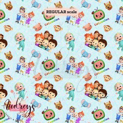 Cocomelon Blue Toss | PRE-ORDER | Choose Your Own Base