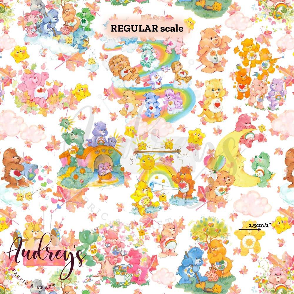 Vintage Carebears, White | PRE-ORDER | Choose Your Own Base