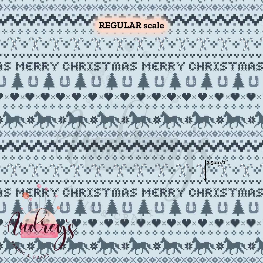 Xmas Jumper Blue | PRE-ORDER | Choose Your Own Base