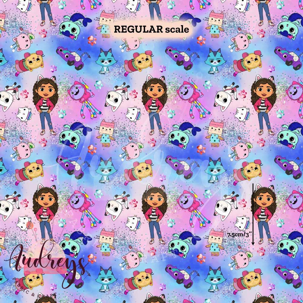 Gabby Dollhouse, Glitter | PRE-ORDER | Choose Your Own Base