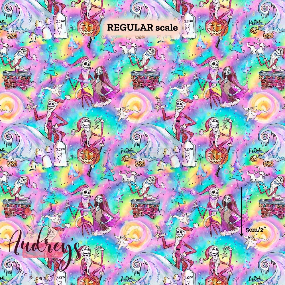 Jack &amp; Sally, Rainbow Swirls | PRE-ORDER | Choose Your Own Base