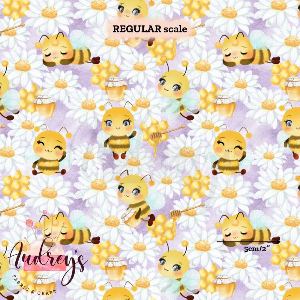 Honey Bees, Purple | PRE-ORDER | Choose Your Own Base