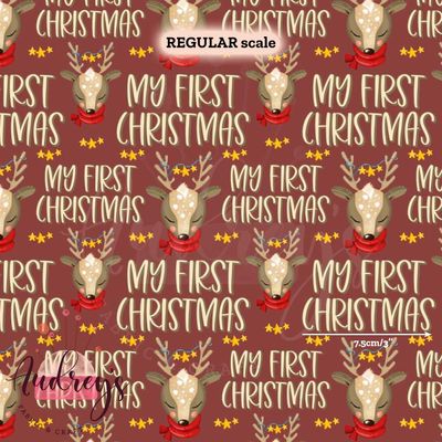 My First Christmas | PRE-ORDER | Choose Your Own Base