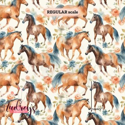 Watercolour Horses | PRE-ORDER | Choose Your Own Base