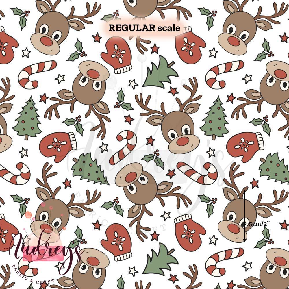 Reindeer on White | PRE-ORDER | Choose Your Own Base