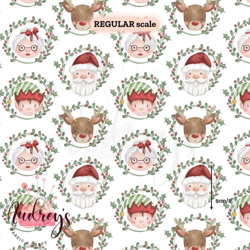 Jolly Xmas, Wreathes | PRE-ORDER | Choose Your Own Base