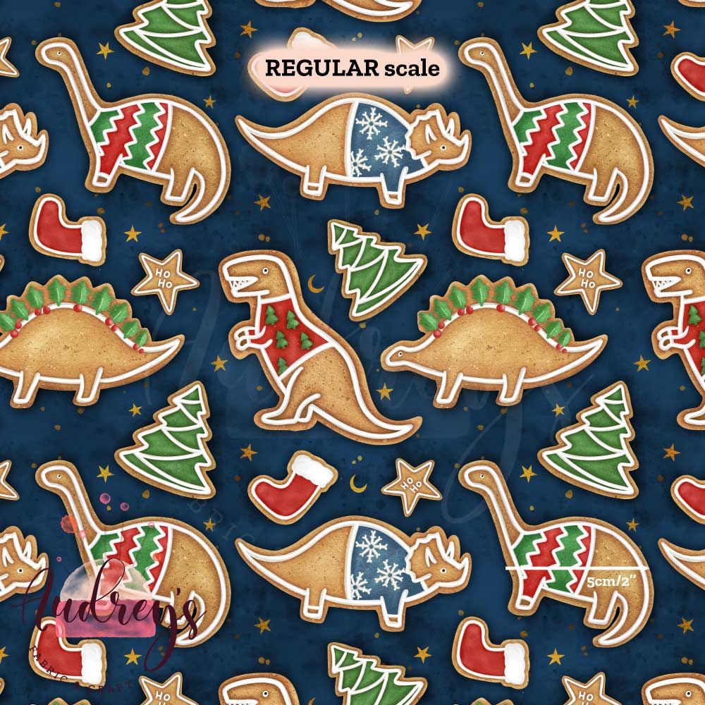 Dino Xmas Gingerbread | PRE-ORDER | Choose Your Own Base