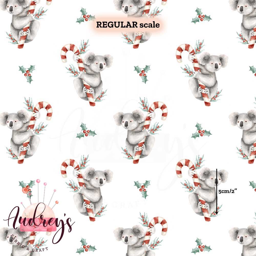 Xmas Koalas on White | PRE-ORDER | Choose Your Own Base