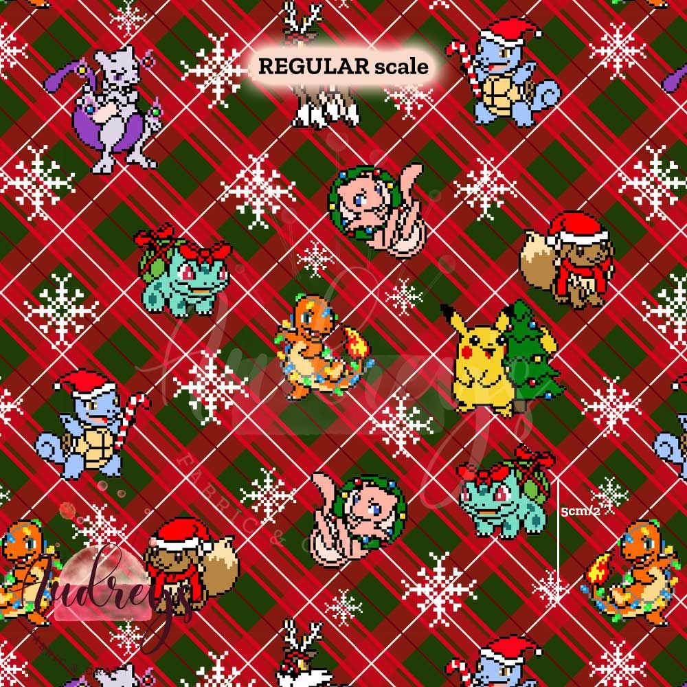Pixel Pokemon Xmas | PRE-ORDER | Choose Your Own Base