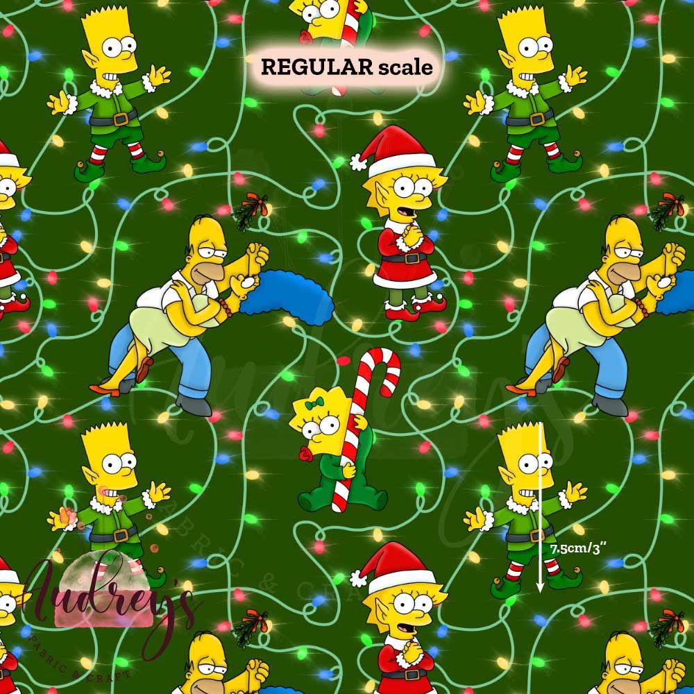 Simpsons, Xmas Lights | PRE-ORDER | Choose Your Own Base