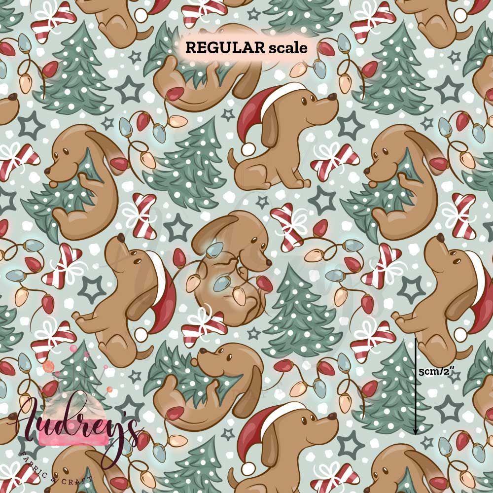 Sweet Dachshund Xmas | PRE-ORDER | Choose Your Own Base