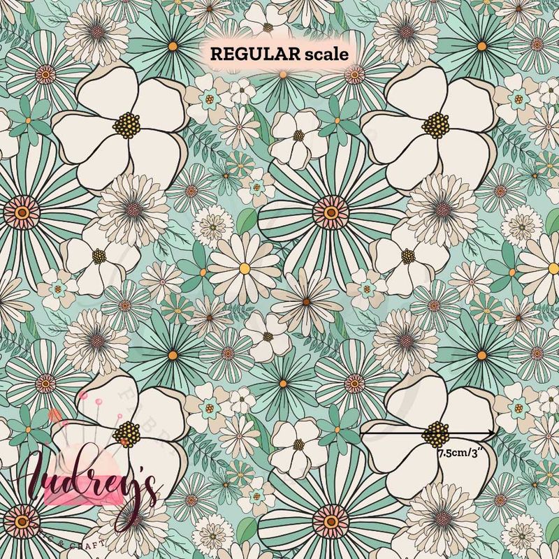 Eloise | PRE-ORDER Digitally Printed Fabric | 27 Fabric Bases