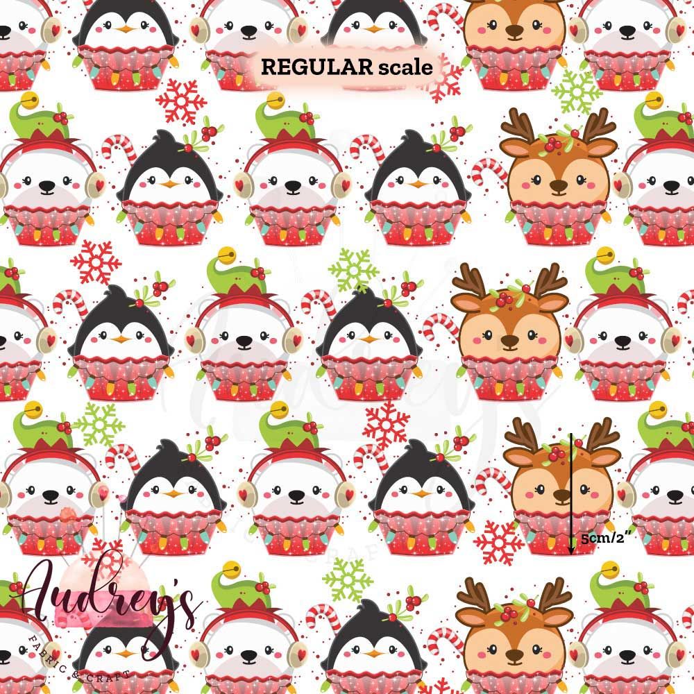 Xmas Cupcakes, Lineup | PRE-ORDER | Choose Your Own Base