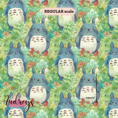 Watercolour Totoro | PRE-ORDER | Choose Your Own Base