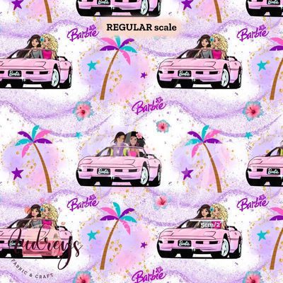 Barbie Corvette Purple | PRE-ORDER | Choose Your Own Base