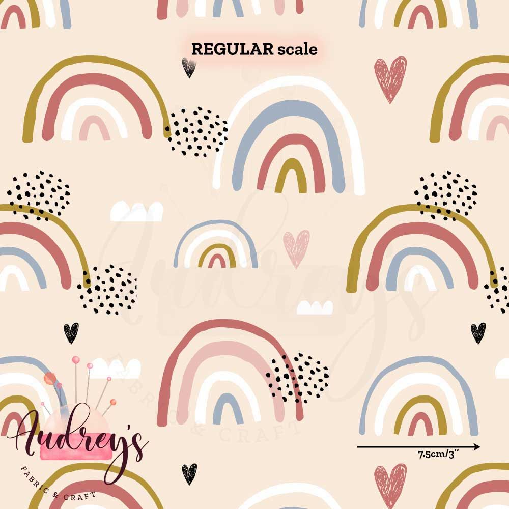 Rainbows, Cream | PRE-ORDER | Choose Your Own Base