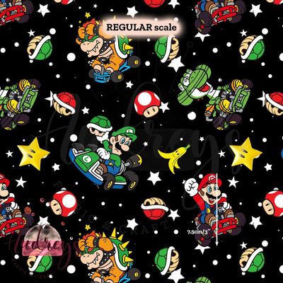 Mario, Black Toss | PRE-ORDER | Choose Your Own Base